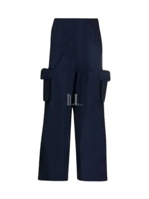 Elastic Cargo Straight Pants Dark Navy - SUNNEI - BALAAN 2