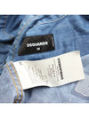 Damaged denim frill short sleeve shirt 55 - DSQUARED2 - BALAAN 3