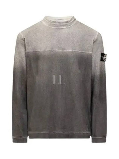 Recycle Organic Cotton Sweatshirt Grey - STONE ISLAND - BALAAN 2