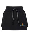 Logo A-Line Skirt Black - VIVIENNE WESTWOOD - BALAAN 2