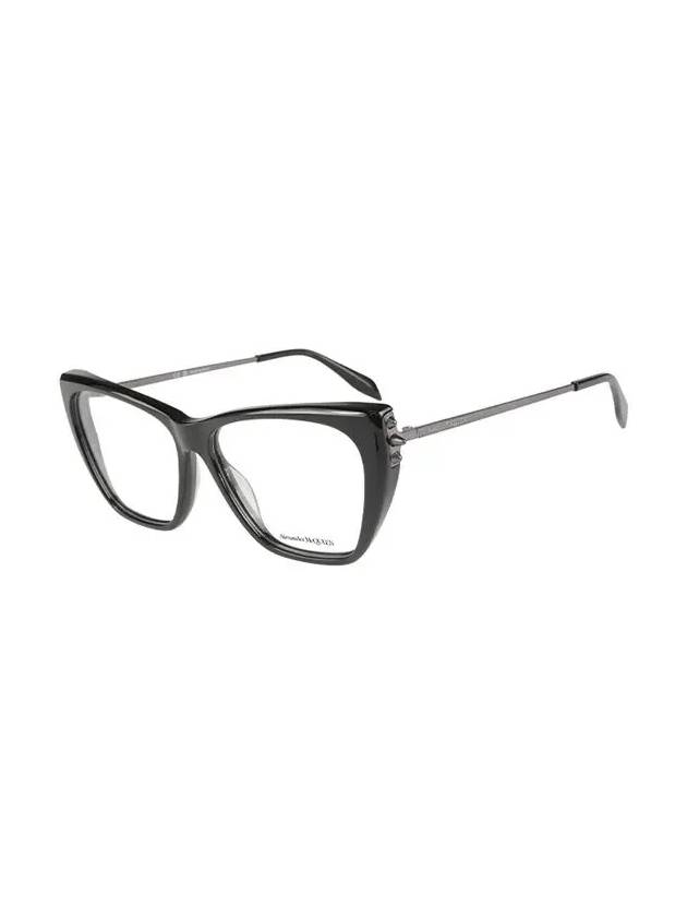 Eyewear Cat Eye Plastic Eyeglasses Black - ALEXANDER MCQUEEN - BALAAN 4