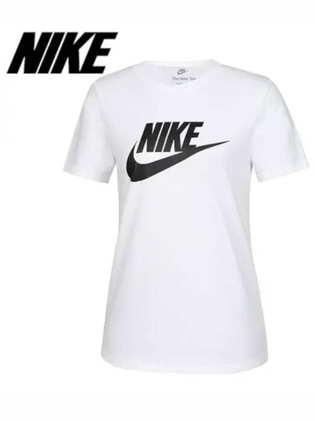 Women s Sportswear Essential Icon Future Short Sleeve T Shirt DX7906 100 Domestic Product GQK724062710266 - NIKE - BALAAN 1