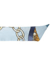 Bandeau Silk Scarf Blue - CHLOE - BALAAN 6