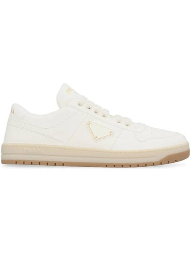 Downtown Nappa Leather Sneakers Ivory - PRADA - BALAAN 1