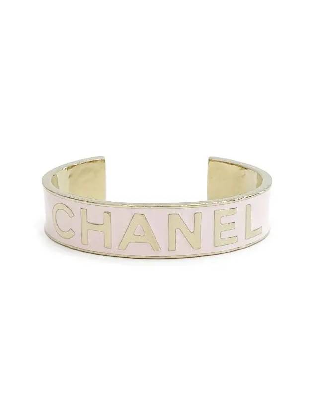 Lettering cuff S light pink 2ET2454 - CHANEL - BALAAN 1