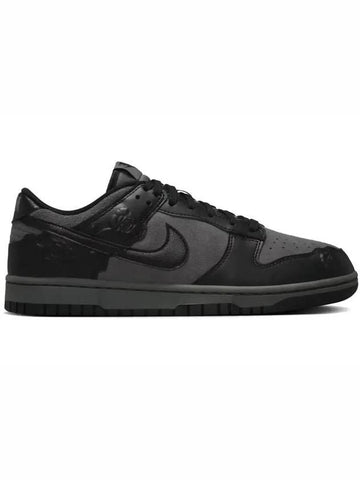 Dunk Low Top Sneakers Black - NIKE - BALAAN 1