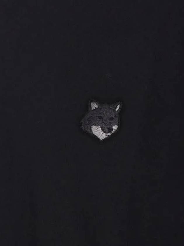 Bold Fox Head Patch Comfort Short Sleeve T-Shirt Black - MAISON KITSUNE - BALAAN 5