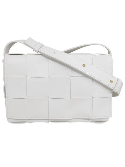 Intrecciato Cassette Cross Bag White - BOTTEGA VENETA - BALAAN 2