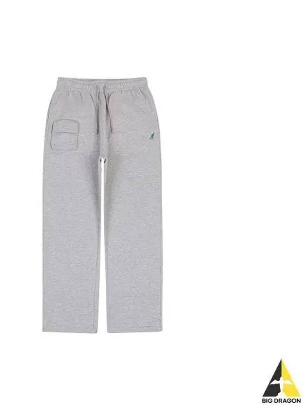 KNGL Pocket Sweatpants 4541 Melange Gray - KANGOL - BALAAN 1