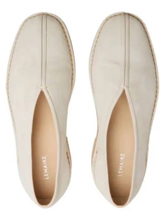 Piped Crepe Slippers White - LEMAIRE - BALAAN 2