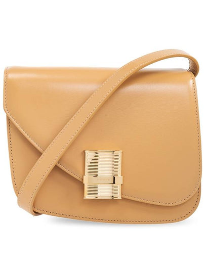 Salvatore Fiama Cross Bag Light Camel - SALVATORE FERRAGAMO - BALAAN 2