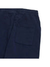 Training Logo Cotton Jogger Track Pants Navy - SPORTY & RICH - BALAAN 6