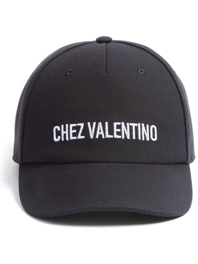 Valentino Garavani Hats Black - VALENTINO - BALAAN 3