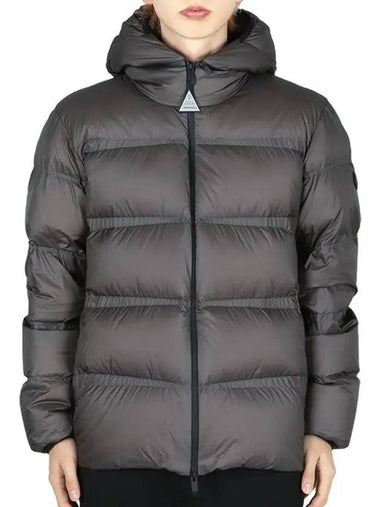 Men s MASAC down padded jacket dark brown 1A00195 597Y2 243 - MONCLER - BALAAN 1