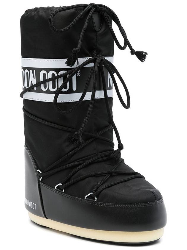 Logo Snow Winter Boots Black - MOON BOOT - BALAAN 4