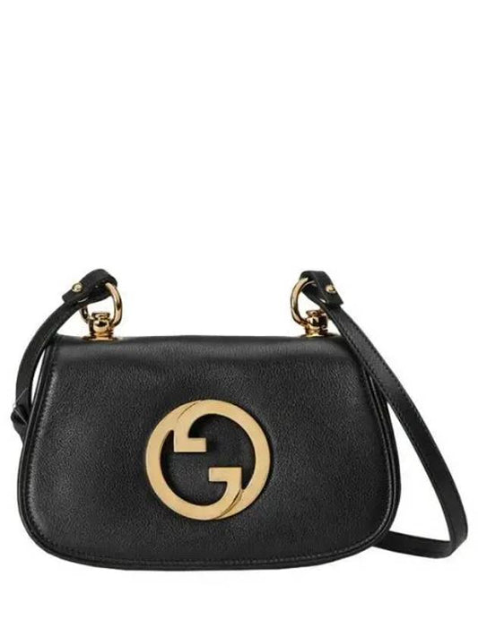 Blondie Small Leather Shoulder Bag Black - GUCCI - BALAAN 2