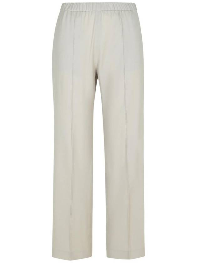 Fabiana Filippi Grey Virgin Wool Trousers - FABIANA FILIPPI - BALAAN 1