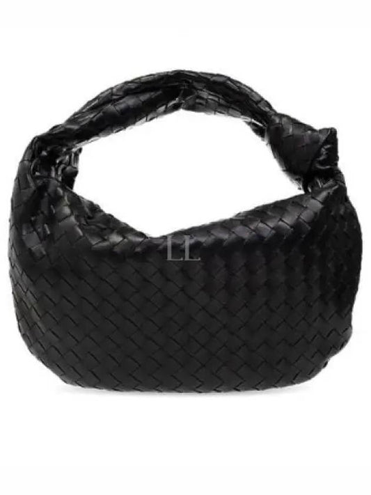Intrecciato Jody Small Shoulder Bag Black - BOTTEGA VENETA - BALAAN 2