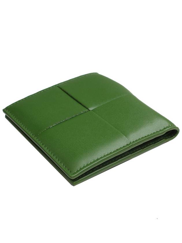 Bottega Veneta Cassette Olive Green Bicycle Wallet - BOTTEGA VENETA - BALAAN 3