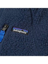 Retro Pile Fleece Zip-Up Jacket Navy - PATAGONIA - BALAAN 3