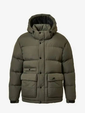 Uni New Boy Out Pocket Heavy Down Jacket 49 Khaki - NEW BALANCE - BALAAN 1