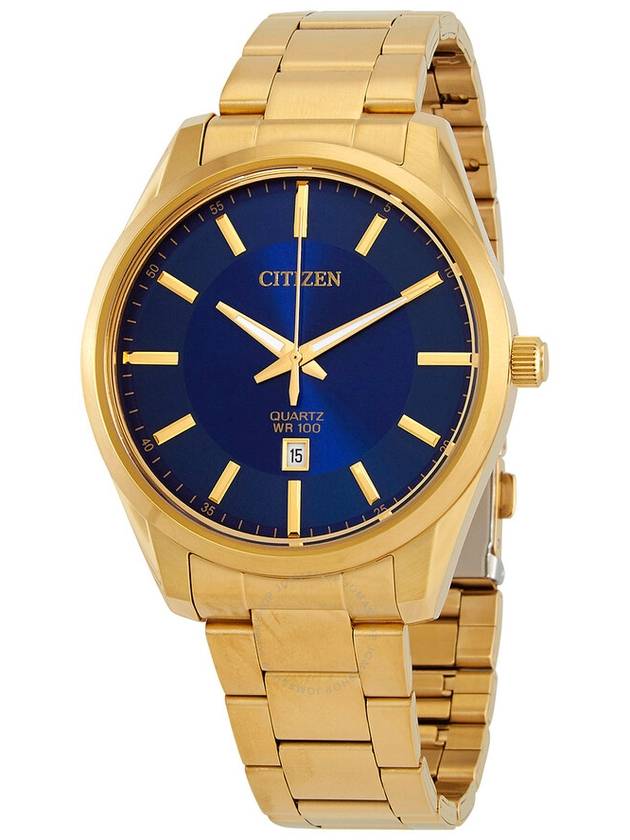 Citizen Quartz Blue Dial Gold-tone Men's Watch BI1032-58L - CITIZEN - BALAAN 1