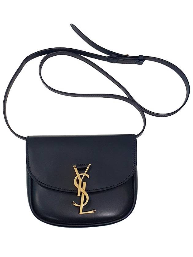 Kaia Small Cross Bag Black - SAINT LAURENT - BALAAN 2