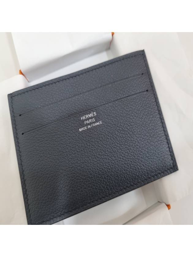 Citizen Twill Card Wallet Grey - HERMES - BALAAN 2