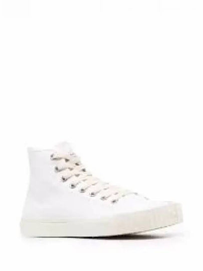 Tabi Cotton High Top Sneakers White - MAISON MARGIELA - BALAAN 2