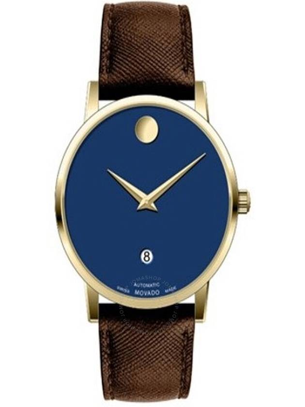 Movado Museum Classic Automatic Blue Dial Men's Watch 0607806 - MOVADO - BALAAN 1