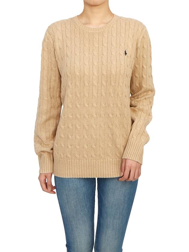 Kids Cable Knit 323702674057 NEW CAMEL Adults can wear - POLO RALPH LAUREN - BALAAN 4