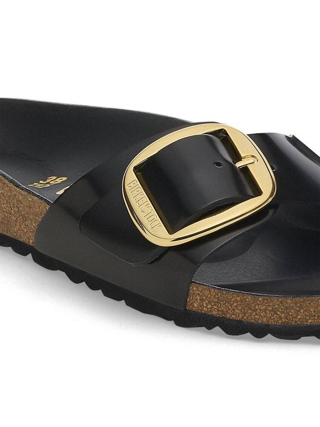 Madrid Big Buckle Slippers Black - BIRKENSTOCK - BALAAN 7