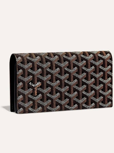 Richelieu long wallet black men women - GOYARD - BALAAN 1