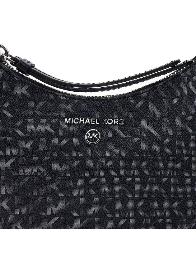 Small Logo Jetset Charm Shoulder Bag Black - MICHAEL KORS - BALAAN 8