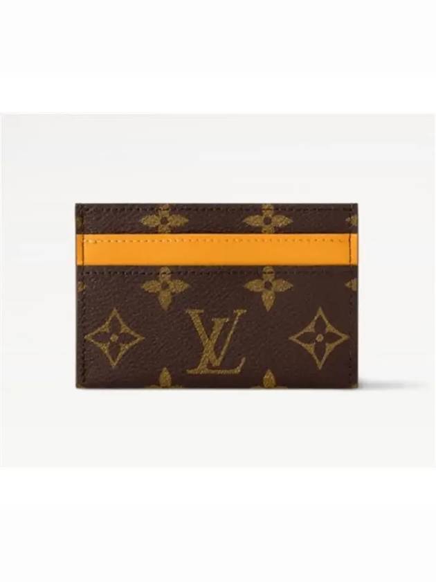 Monogram Double Card Wallet Brown - LOUIS VUITTON - BALAAN 2