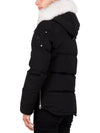 Original Threequarter Jacket White Fur Black - MOOSE KNUCKLES - BALAAN 3