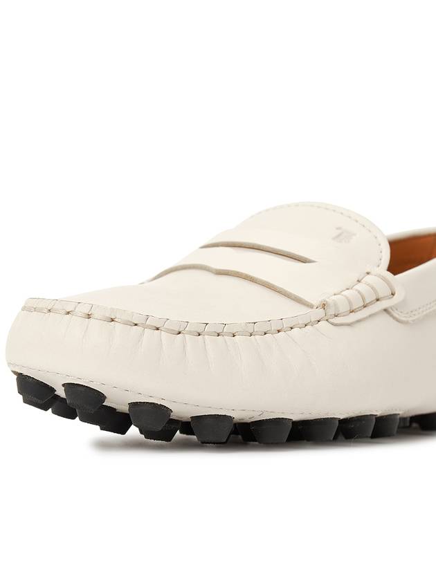 Gomino Moccasin Driving Shoes Cream - TOD'S - BALAAN 9