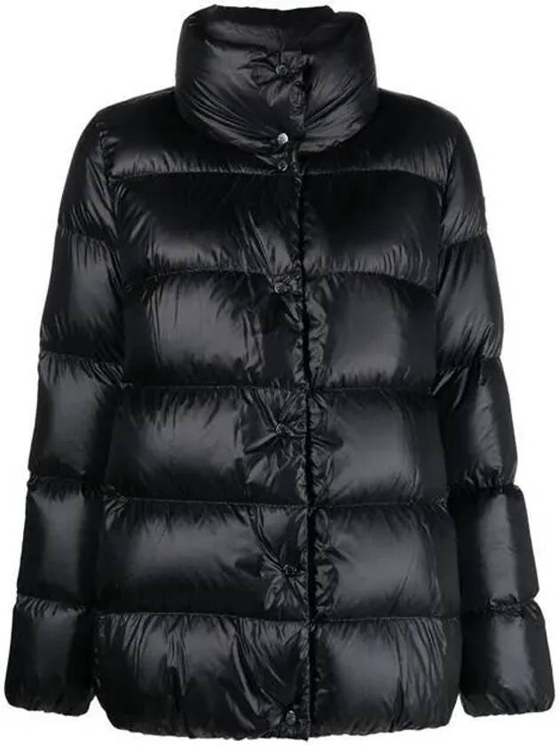 Cochevis Cochevis Logo Patch Down Padded Jacket Black - MONCLER - BALAAN 3