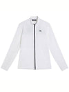 Men's Jeff Hybrid Zip-Up Jacket White - J.LINDEBERG - BALAAN 2