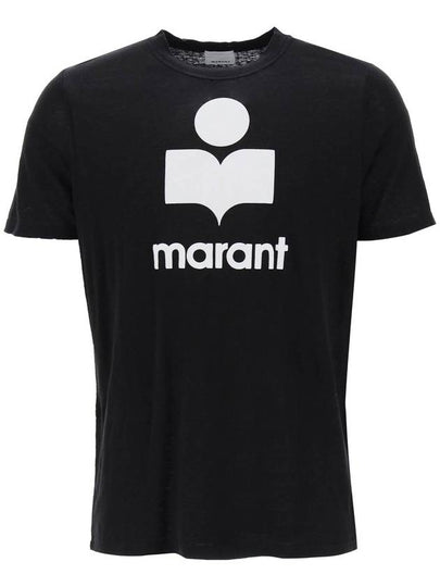 Karman logo short sleeve t shirt black - ISABEL MARANT - BALAAN 2