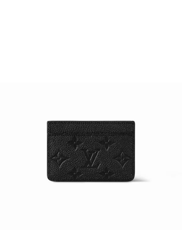 Monogram Empreinte Card Wallet Black - LOUIS VUITTON - BALAAN 5