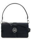 Greenwich Medium Shoulder Bag Black - MICHAEL KORS - BALAAN 2