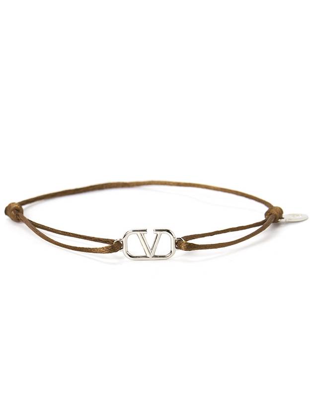 V Logo Signature Men s Bracelet J0M96DTK N58 - VALENTINO - BALAAN 1