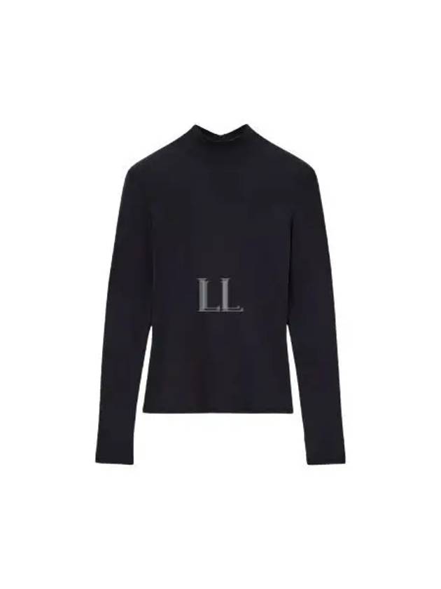 Rib Turtleneck Black - LEMAIRE - BALAAN 2