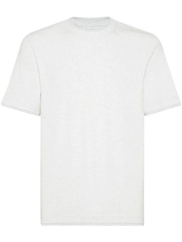 Short Sleeve T-Shirt M0B137427 CL019 - BRUNELLO CUCINELLI - BALAAN 1