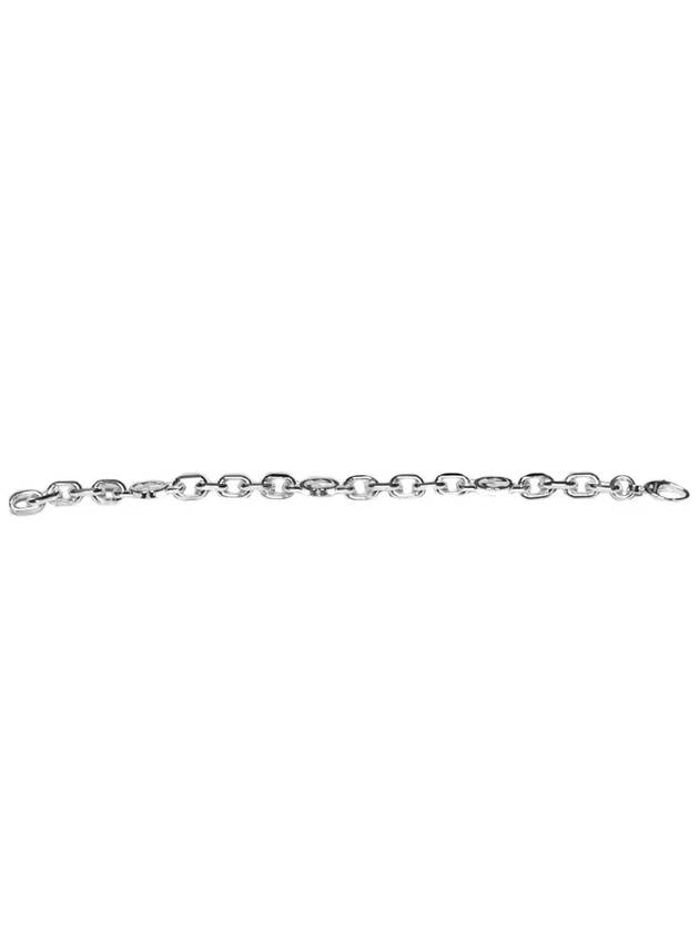 Interlocking G Chain Bracelet Silver - GUCCI - BALAAN 4