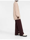 Stitch Alpaca Wool Knit Oversized Fit Cardigan Beige - MAISON MARGIELA - BALAAN 6