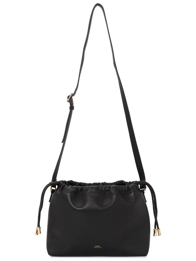 Ninon Drawstring Cross Bag Black - A.P.C. - BALAAN 8