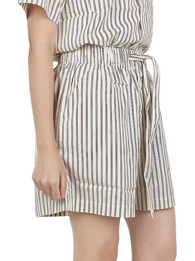 Poplin Striped Pajama Short Pants - TEKLA - BALAAN 8