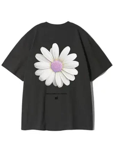 Elimeno EL Daisy Short Sleeve T-Shirt Charcoal - ELIMENO - BALAAN 1